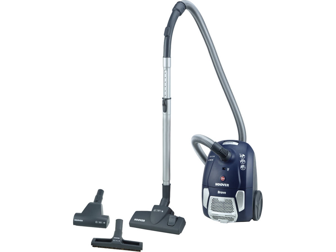 Aspirador com Saco HOOVER Brave BV71_BV30 Pets A3 (79 dB - Saco de pó 2.3 L)