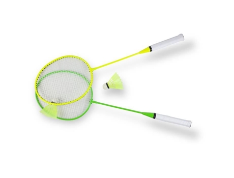 Conjunto De Badminton Space Court First Fly 2 Jogadores Adulto