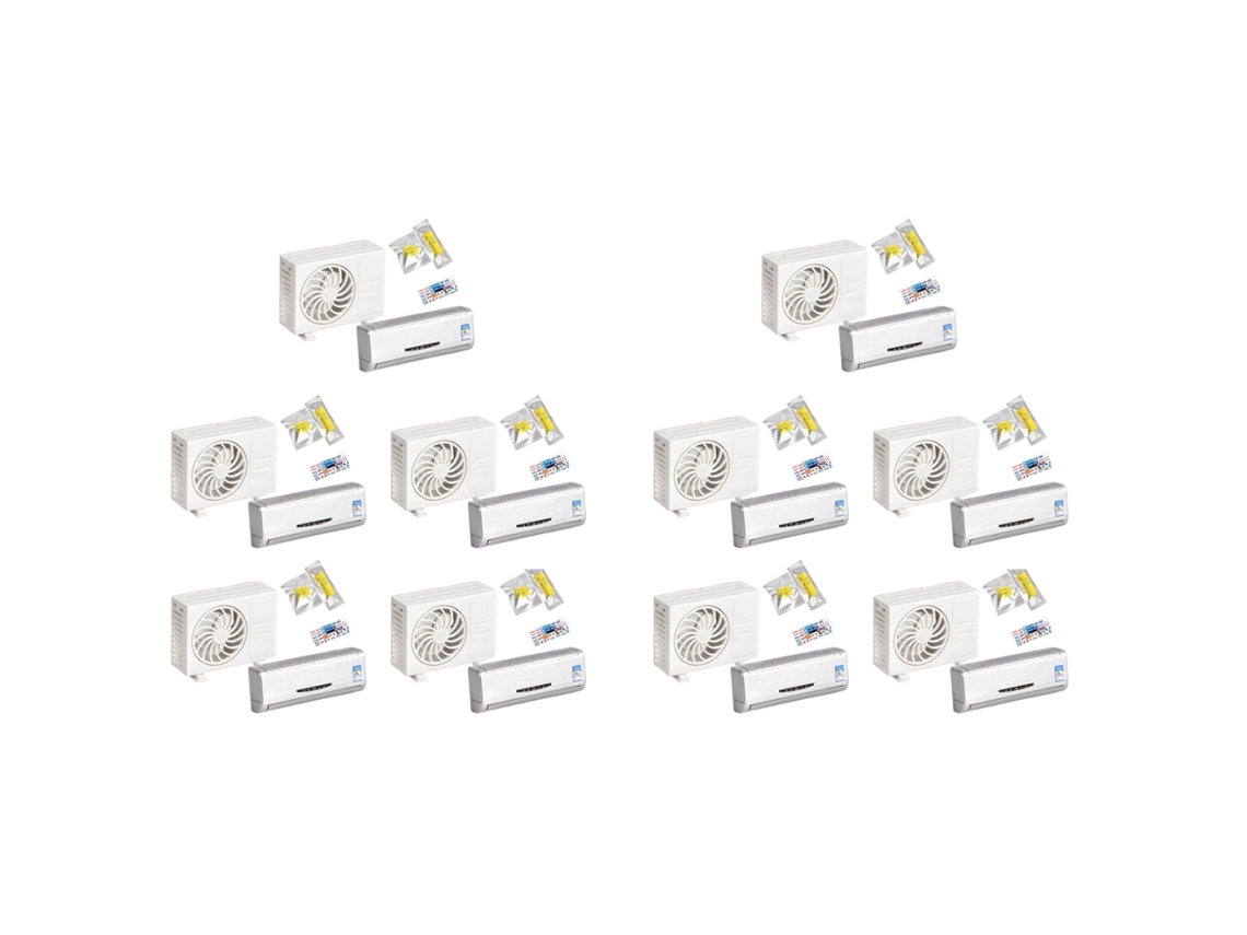 10 X Mini Aromatizadores para a Saída de Ar do Automóvel Fragrância para Interiores (modelo Mini Ar Condicionado)