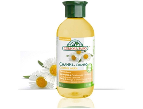 Shampoo para cabelos  com fragile 300ml de camomila e trigo
