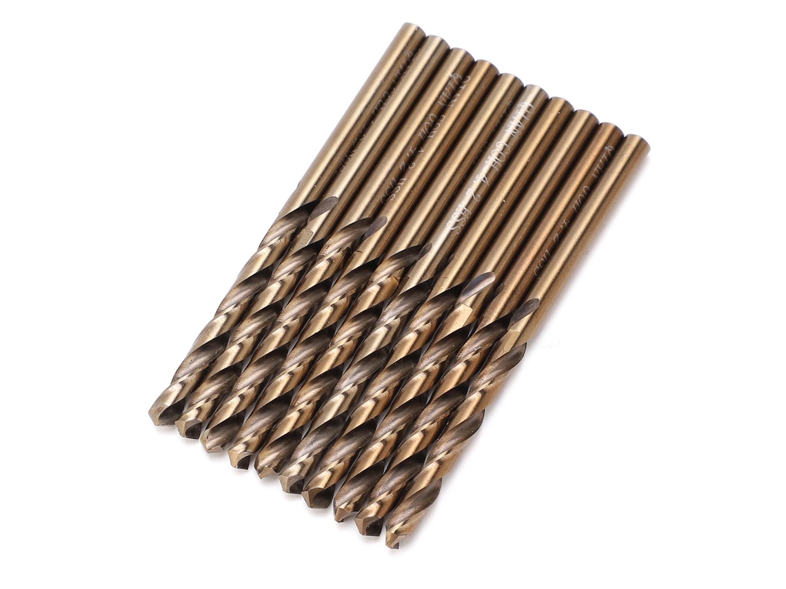 Conjunto De Brocas De Aço Rápido Laxiscreed Para Metal, Cobre E Aço Com Eixo Paralelo