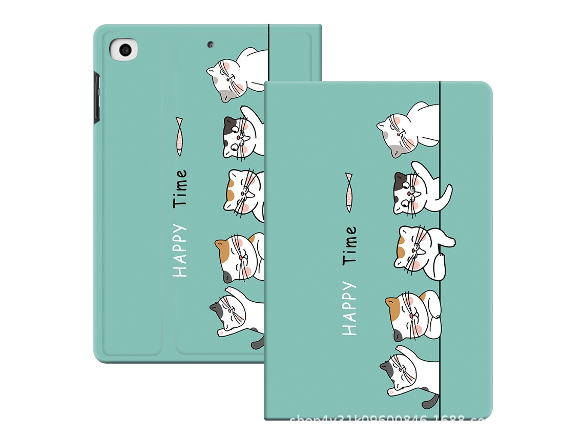 Capa Para Ipad Pro 2024 De 11 Polegadas, Capa Protetora Flexível De Tpu Com Estampa De Gato. Siurn