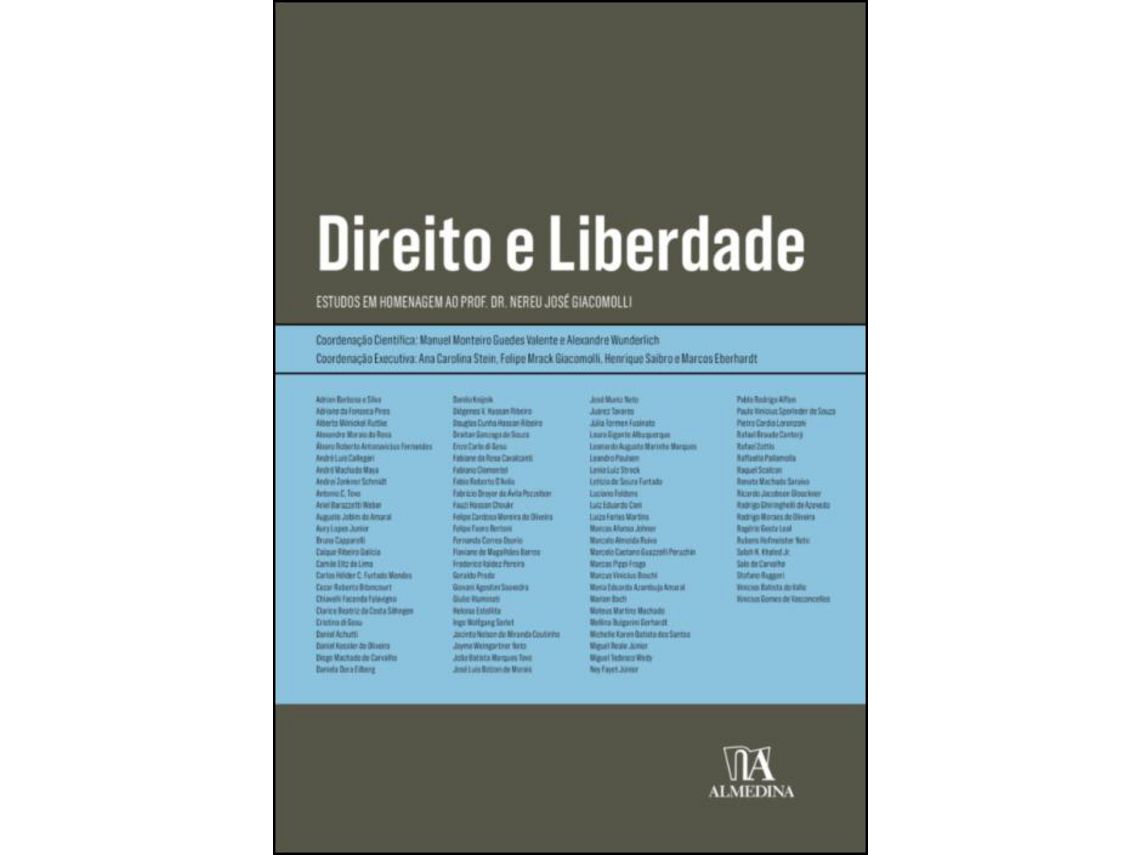 Livro Direito E Liberdade de Wunderlich, Alexandre