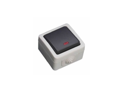 Interruptor Com Luz À Prova Dágua Ip44 Gsc 1200866