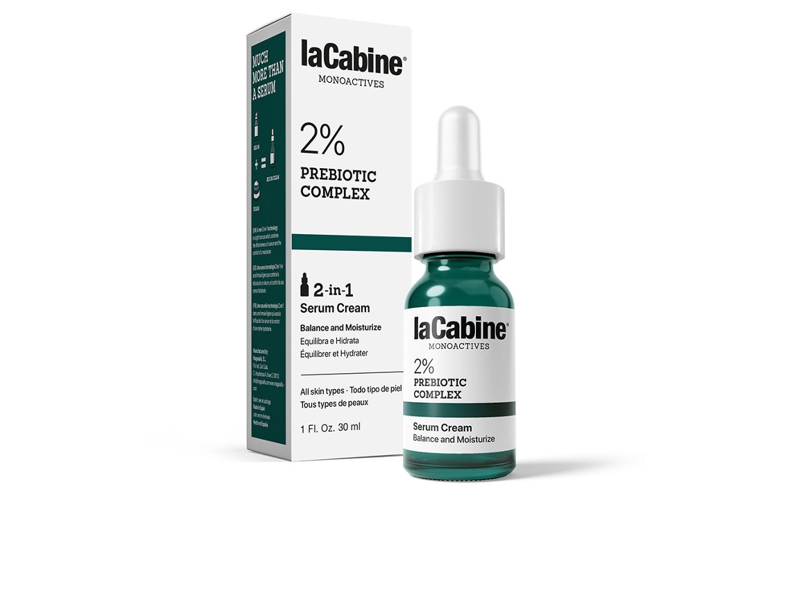 Monoactives 2% Prebiotic Complex Sérum Creme LA CABINE 30 Ml
