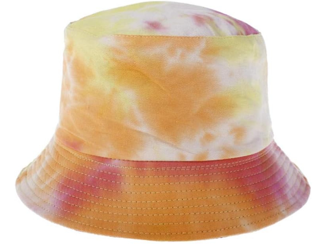 Chapéu Bucket Tie dye Proteção Solar Dobrável Pescador Uso Externo S/MARCA