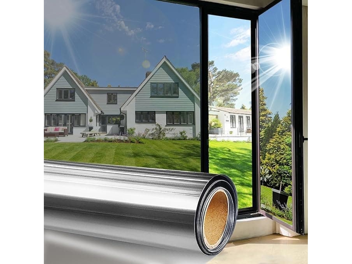 Película Autoadesiva Para Janelas, 0, 45× 10m, Para Proteção Solar E Contra Raios Uv, Privacidade, Bloqueio De Calor E Radiação Uv