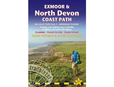 Livro Exmoor &Amp; North Devon Coast Path South-West-Coast Path Part 1: Minehead To Bude Trailblazer British Walking Guides de Original author Henry Stedman , Original author Joel Newton , Revised by Daniel McCrohan ( Inglês )