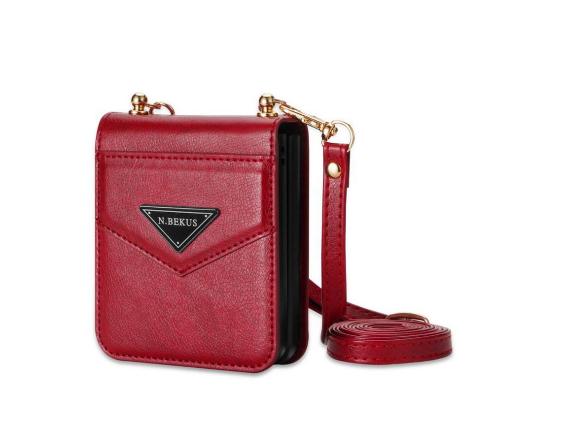 Capa para Samsung Zflip3 Vermelho
