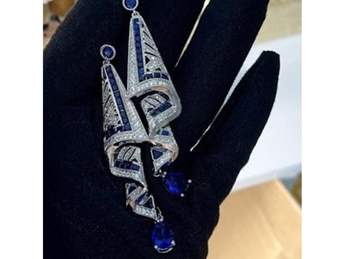 Brincos Vintage Em Prata 925, Formato Acetinado, Estilo Étnico, Brincos Pendentes, Joias Para Festa Zeuxo