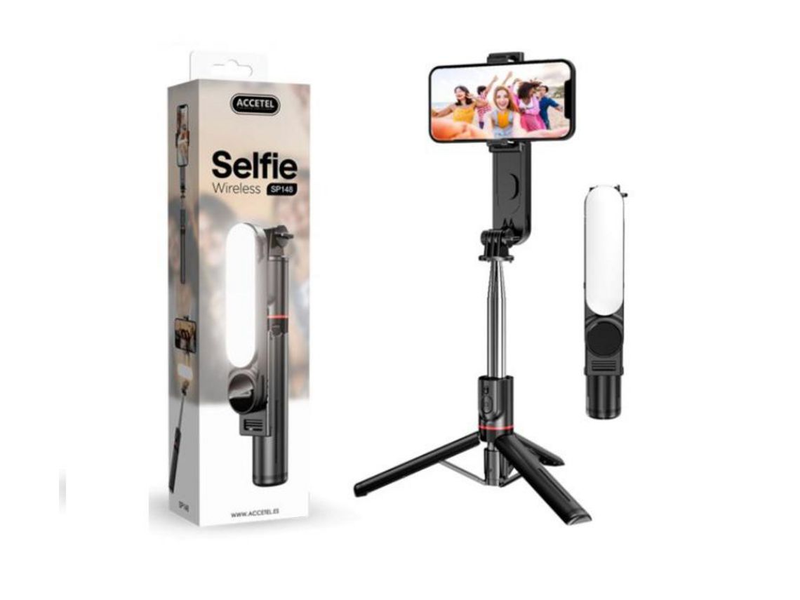 Selfie Stick ACCETEL SP148 Preto
