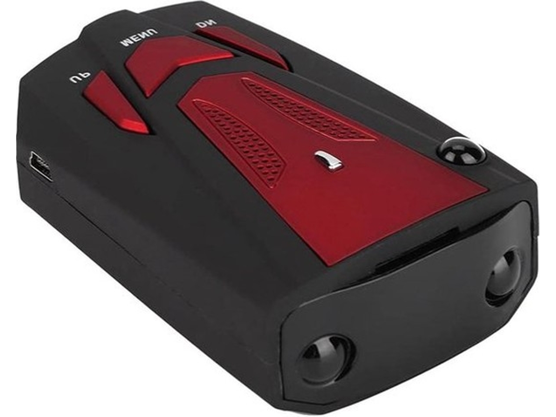 Detector De Velocidade Automático Com Alerta De Voz De 360 Graus - Extensa Faixa (vermelho) - Segurança Aumentada .