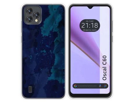 Capa para Blackview Oscal C60 TUMUNDOSMARTPHONE Desenhos Anti golpes Aquarela 13 Multicor
