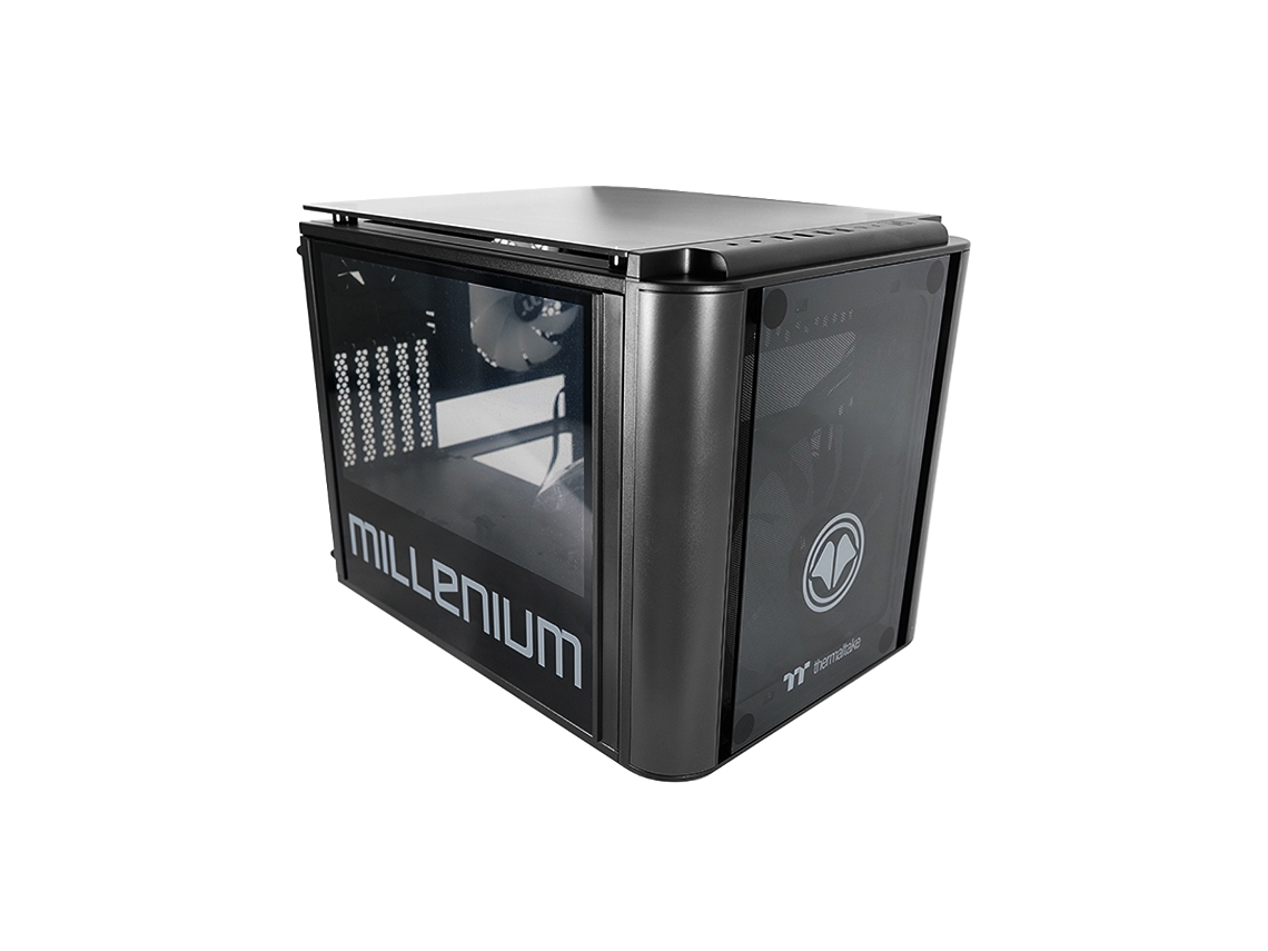 Gabinete para Mini PC Millenium MM2, Preto