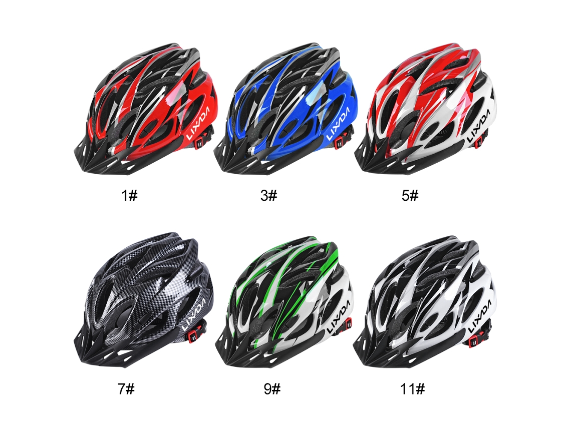 Casco Ligero Para Bicicleta Con Visera In-mold Mtb Carretera Protector Deportivo Hombre Mujer