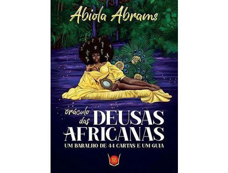 Livro Oráculo das Deusas Africanas de Abiola Abrams (Português)