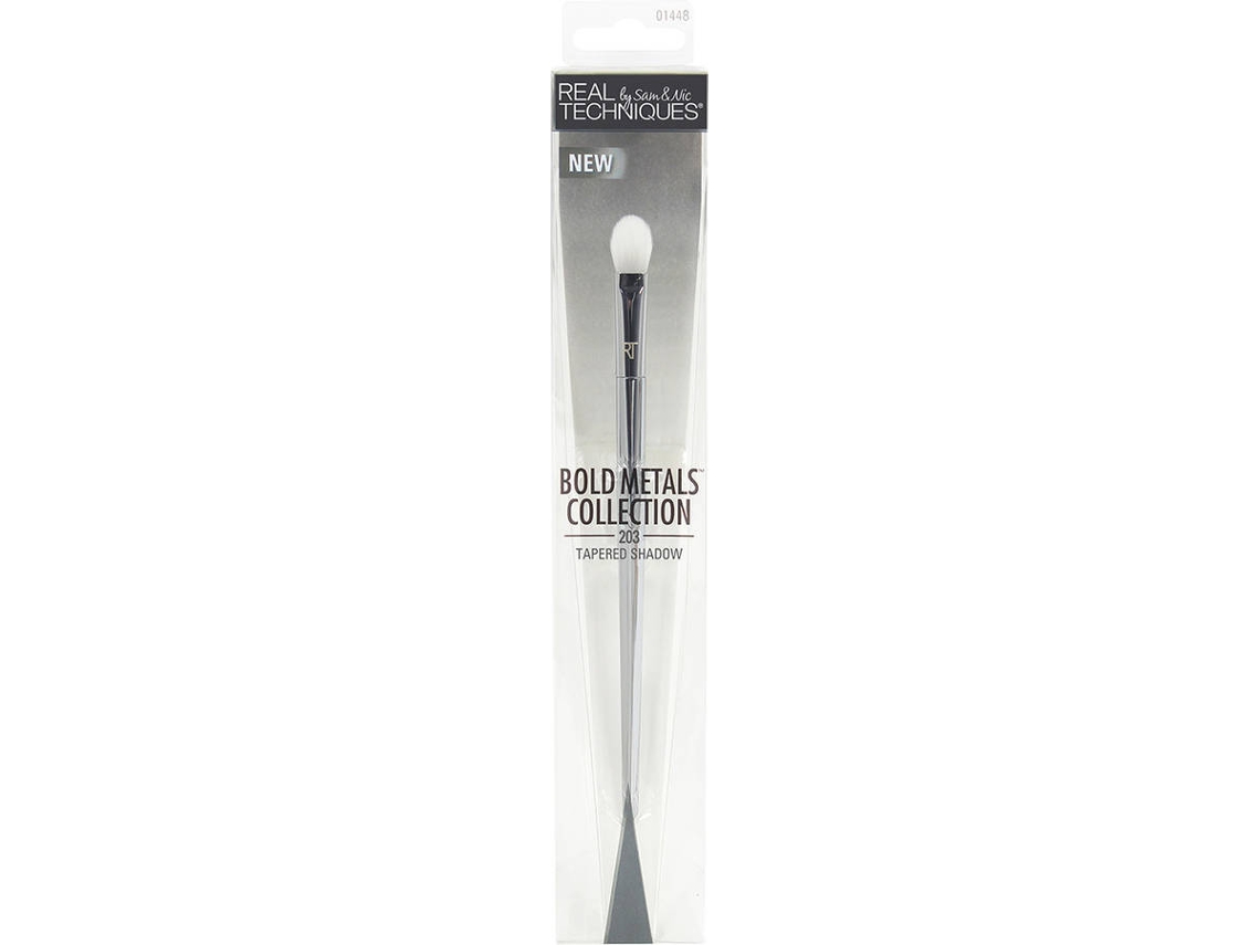 Pincel para Maquilhagem REAL TECHNIQUES Bold Metals Tapered Shadow Brush No.203