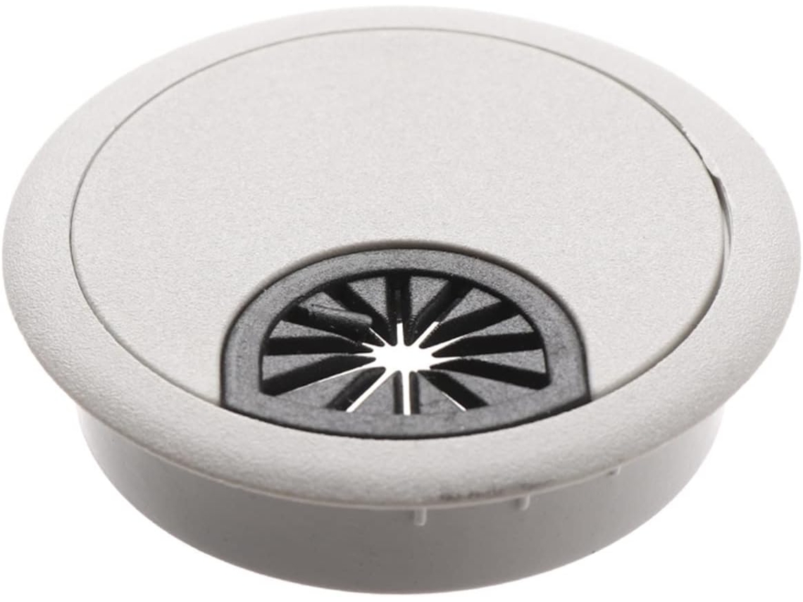 Organizador De Cabos Para Mesa, 2 Peças, Redondo, 50/53/60mm,