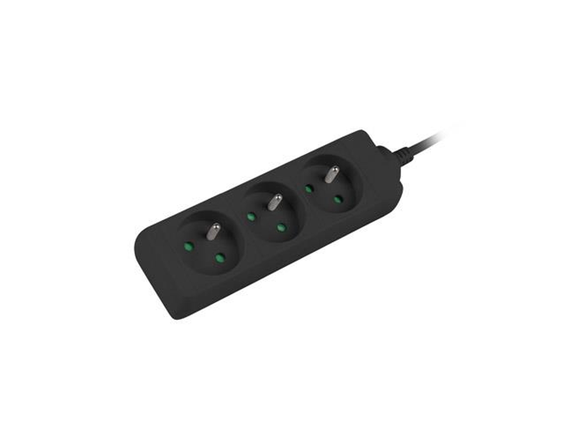 Extensão Elétrica LANBERG 3m 3 Tomadas Cobre Puro