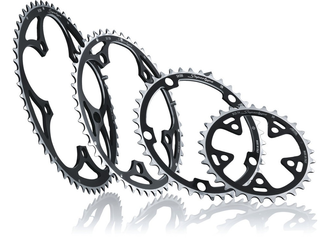 Prato MICHE Carretera Supertype Exterior Dientes (Preto)