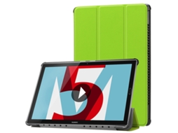 Capa‑flip Horizontal Pu Tri‑dobrável Textura Custer Halinuia Com Suporte Para Huawei Mediapad M5 10,8 Polegadas