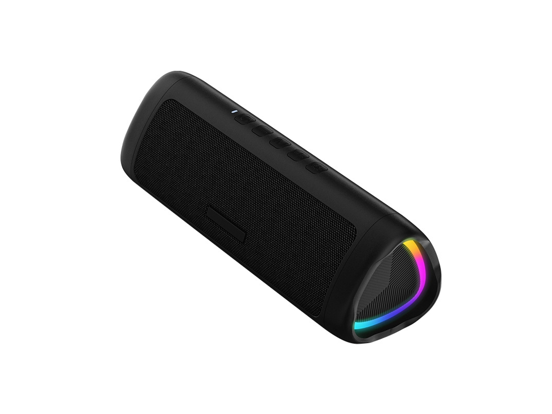 Coluna Bluetooth, Qualidade de Som Hd, Portátil e Sem Fios, Ideal para Casa/festas/exterior/praia DAWNPAVILL (preta)