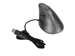Mouse Vertical Com Fio Ergonômico Rgb Programável