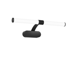 Aplique para Espelho Lâmpada de Espelho Led Luz Branca Neutra 4000 Kelvin 6W Ip44 À Prova de Água Largura 400Mm Preto NETTLIFE