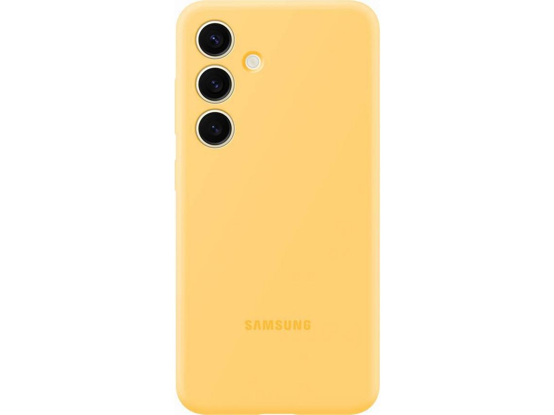 Capa de Silicone SAMSUNG Galaxy S24 Amarelo (Outlet Caixa Aberta)