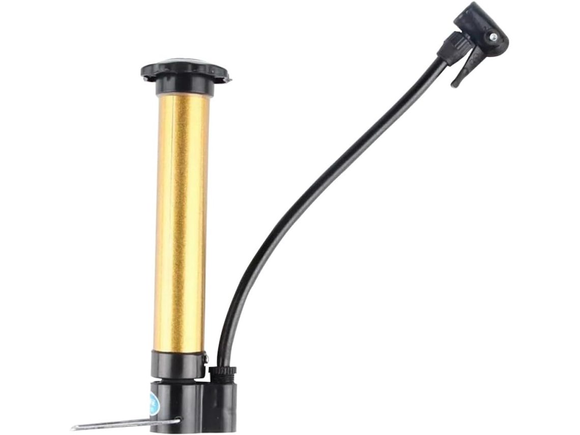 Mini Bomba De Bicicleta Portátil De Alta Pressão Gold Iron, Fonte De Ar Portátil Para Inflar Pneus E Gokoco