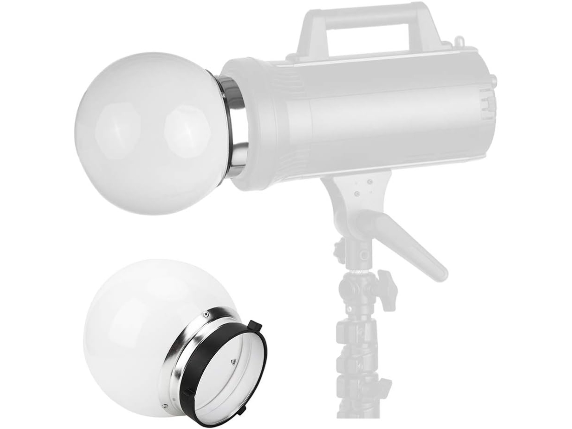 Montagem Bowens General Flash Ball De 15 Cm