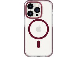 Capa para iPhone 14 Pro TECH21 Evo Crystal Vermelho