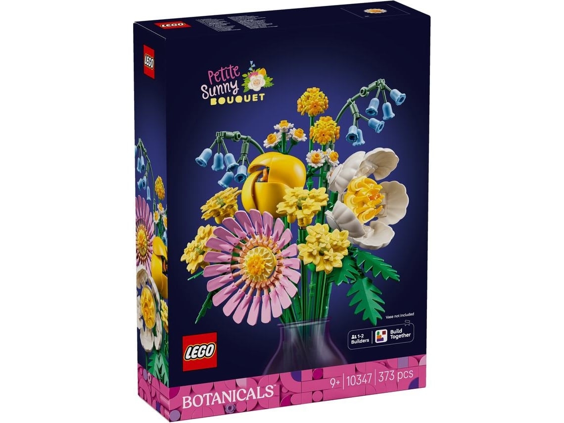 LEGO Botanical Collection: Pequeno Buquê Soalheiro - 10347 (Outlet Caixa Aberta)
