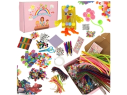 Conjunto de Arte Criativa para Artesanato Infantil 1200el. Pricenet