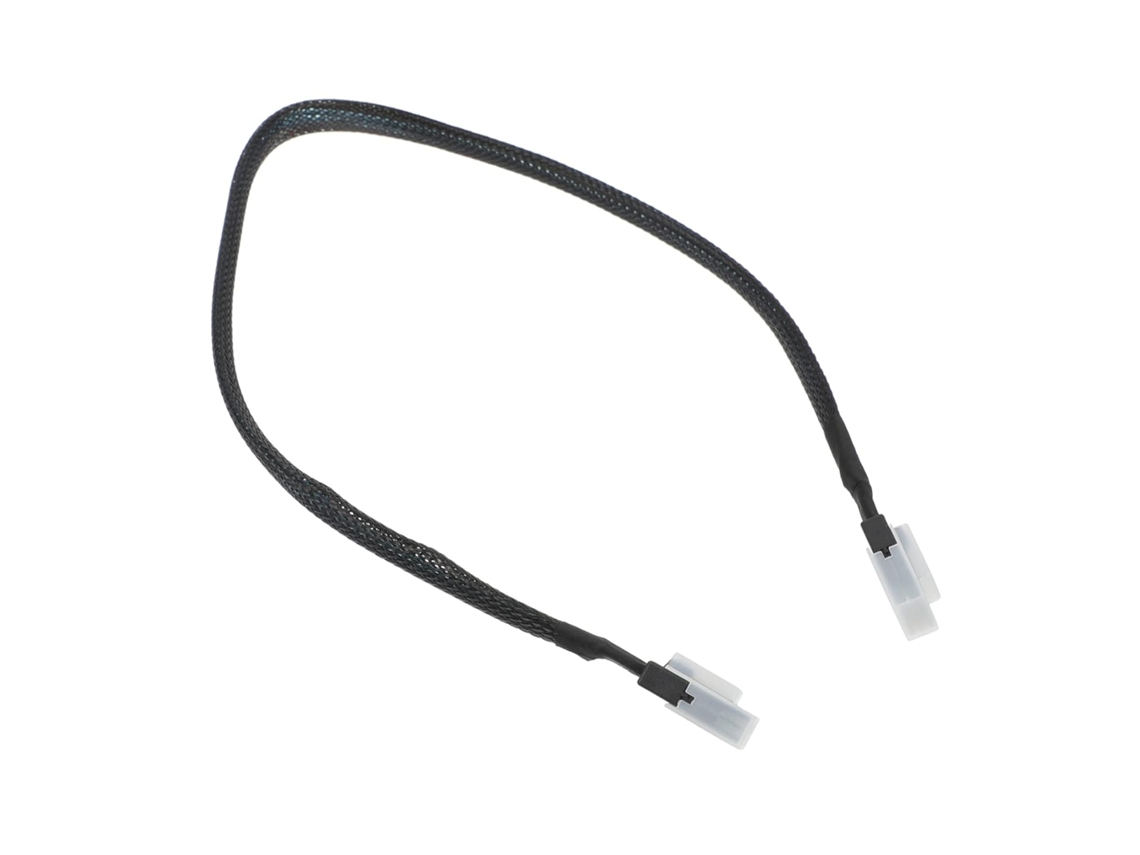 Cabo Sas Mini Sas De 0, 5 M Com Conector Angular Para Placa De Controle De Servidor. Cabo Sas Mini Sas De 0,5 M Com Conector Angular Pa Gokoco