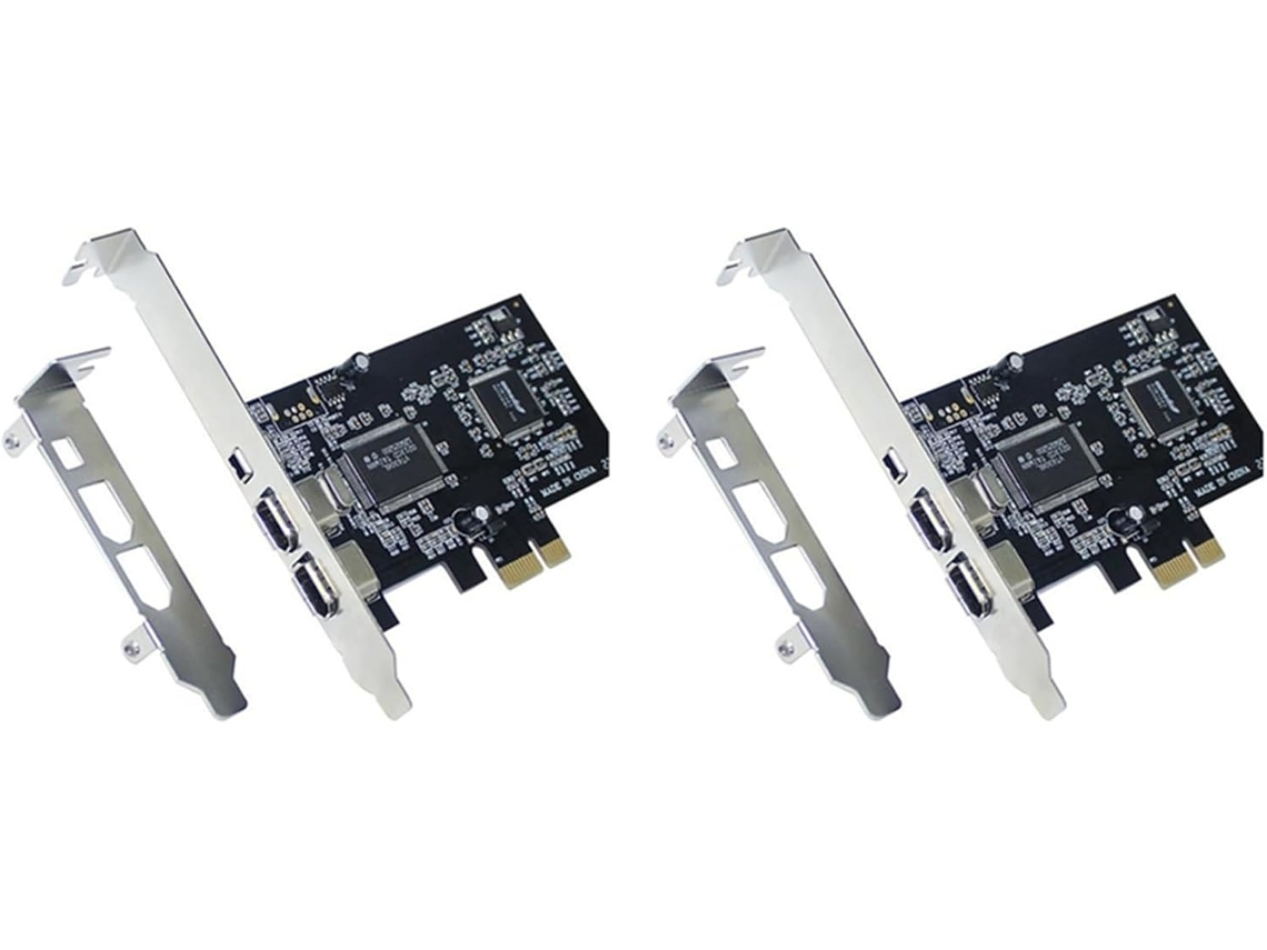 Placa 2x Pci E Pci Express Firewire, Controlador Ieee 1394 Com Cabo Fire,