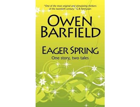 Livro Eager Spring de Owen Barfield ( Inglês )