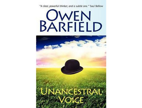 Livro Unancestral Voice de Owen Barfield ( Inglês )