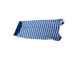 Roupa Pós-operatória Branco Azul Tamanho G