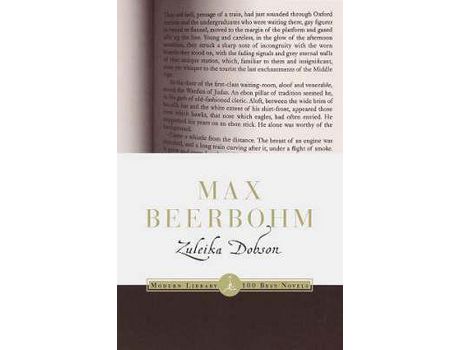 Livro Zuleika Dobson de Max Beerbohm ( Inglês )