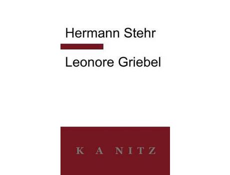 Livro Leonore Griebel de Hermann Stehr ( Inglês )
