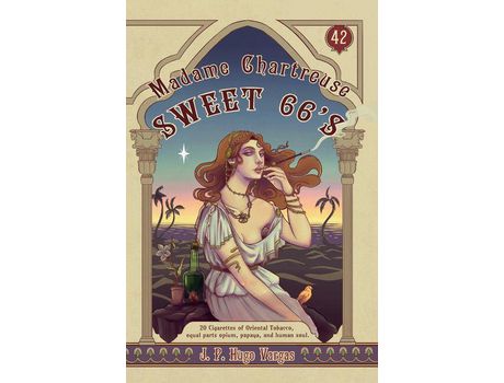 Livro Madame Chartreuse Sweet 66'S: 20 Cigarettes Of Oriental Tobacco, Equal Parts Opium, Papaya, And Human Soul de JP Hugo Vargas ( Inglês )