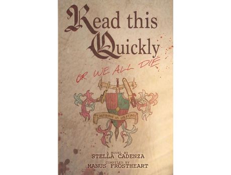 Livro Read This Quickly Or We All Die de Mason Fehr ( Inglês )