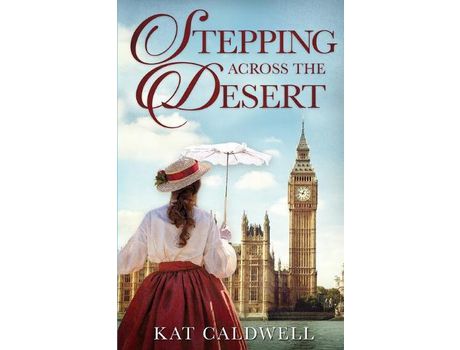 Livro Stepping Across The Desert de Kat Caldwell ( Inglês )