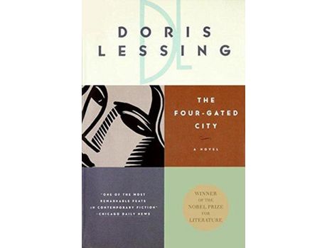 Livro The Four Gated City de Doris May Lessing ( Inglês )