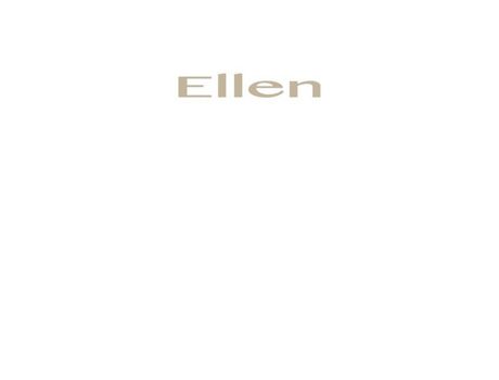 Livro Ellen de anthony l wallace ( Inglês )