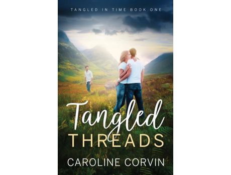 Livro Tangled Threads de Caroline Corvin ( Inglês )