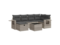 Garden Sofa Set, Garden Sofa Sets Vidaxl Cinzeto Rattan / Vime (n/a)