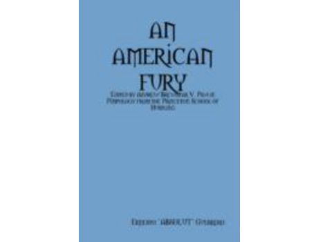 Livro An American Fury de Ernesto "Absolut" Guerrero ( Inglês )