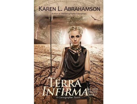 Livro Terra Infirma de Karen L. Abrahamson ( Inglês )